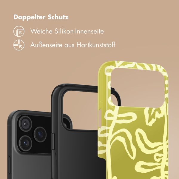 Selencia Vivid Back Cover Apple iPhone 17 Pro - Chalky Bloom