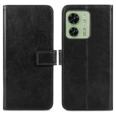 imoshion Luxuriöse Klapphülle Motorola Edge 40 - Schwarz