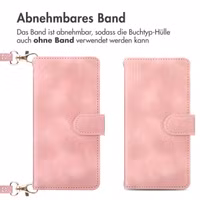 imoshion Klapphülle mit Kordel Samsung Galaxy S25 FE - Rosa