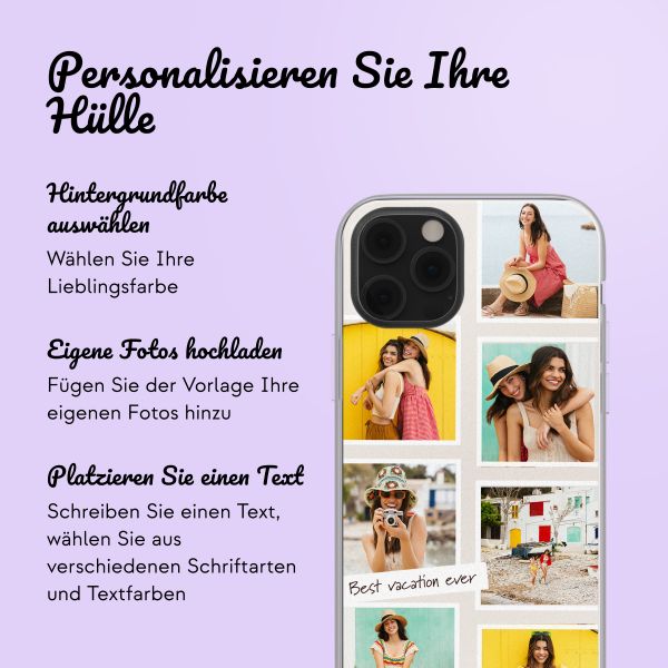 Personalisierte Hülle mit Filmrolle N°3 iPhone 11 - Transparent