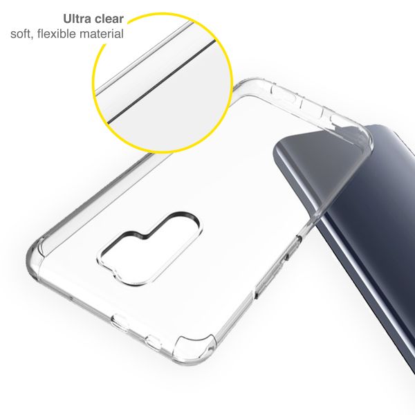 Accezz TPU Clear Cover für das Xiaomi Redmi 9 - Transparent