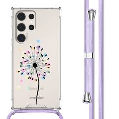 imoshion Design Hülle mit Band Samsung Galaxy S23 Ultra - Sandstone Dandelion