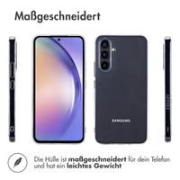 Accezz 100% recyceltes TPU Clear Cover für das Samsung Galaxy A54 (5G)  - Transparent