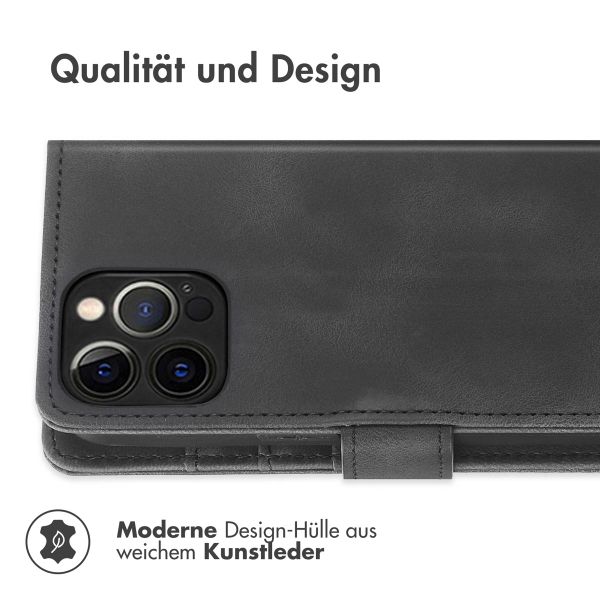 imoshion Klapphülle mit Kordel Apple iPhone 12 (Pro) - Schwarz