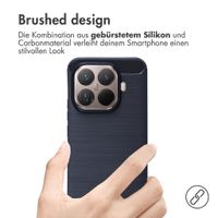 imoshion Brushed Back Cover Xiaomi 15T Pro - Dunkelblau