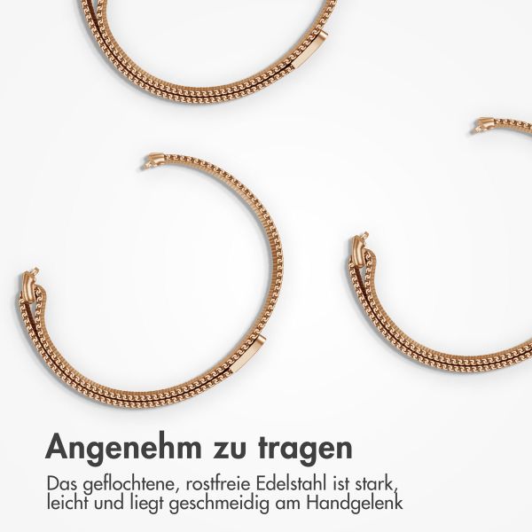 imoshion Mailändische Magnetarmband für das Samsung Galaxy Fit 3 - Roségold