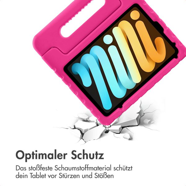 imoshion Schutzhülle mit Handgriff kindersicher Apple iPad Mini 7 (2024) / iPad Mini 6 (2021) - Rosa