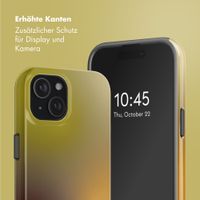 Selencia Vivid Rückabdeckung mit MagSafe Apple iPhone 15 - Gradient Olive Dust