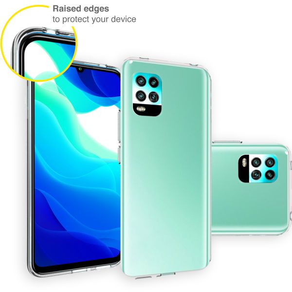 Accezz Clear TPU Backcover Xiaomi Mi 10 Lite - Transparent