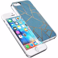 imoshion Design Hülle Apple iPhone SE (2016) / 5 / 5s - Blue Graphic