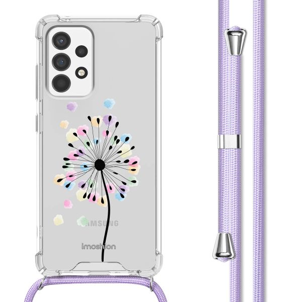 imoshion Design Hülle mit Band Samsung Galaxy A52(s) (5G/4G) - Sandstone Dandelion