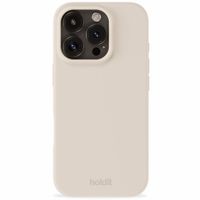 Holdit Silicone Case für das Apple iPhone 16 Pro Max - Light Beige