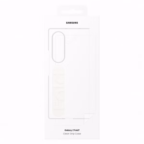 Samsung Clear Grip Case Samsung Galaxy Z Fold 7 - Transparent