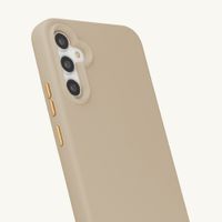 Selencia Rivièra Backcover mit MagSafe mit abnehmbaren Haken Samsung Galaxy A34 (5G) - Milky Latte