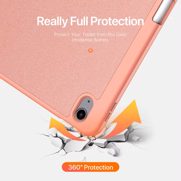 Dux Ducis Domo Klapphülle Apple iPad Air 13 Zoll (2025) M3 / (2024) M2 - Rosa
