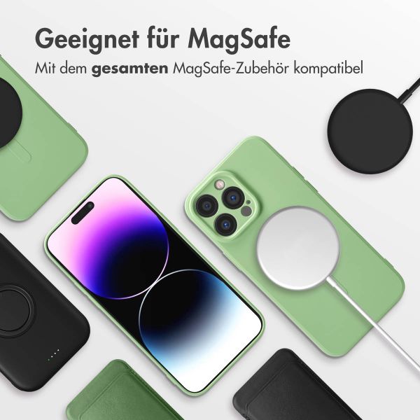 imoshion Color Back Cover mit MagSafe Apple iPhone 14 Pro Max - Grün