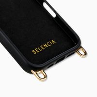 Selencia Rivièra Backcover mit MagSafe mit abnehmbaren Haken Apple iPhone 16 Pro - Velvet Black