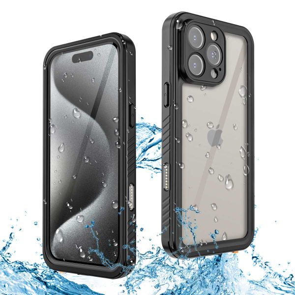 Redpepper Dot Plus Waterproof Case für das Apple iPhone 16 Pro Max - Schwarz