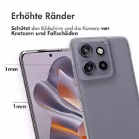 Accezz Clear TPU Backcover Motorola Thinkphone 25 / Edge 50 Neo / Edge 60 Neo - Transparent