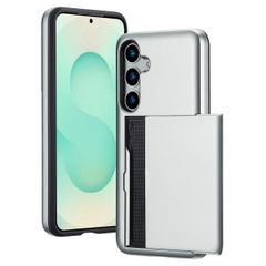 imoshion Backcover mit Kartenfach Samsung Galaxy S25 Plus - Grau