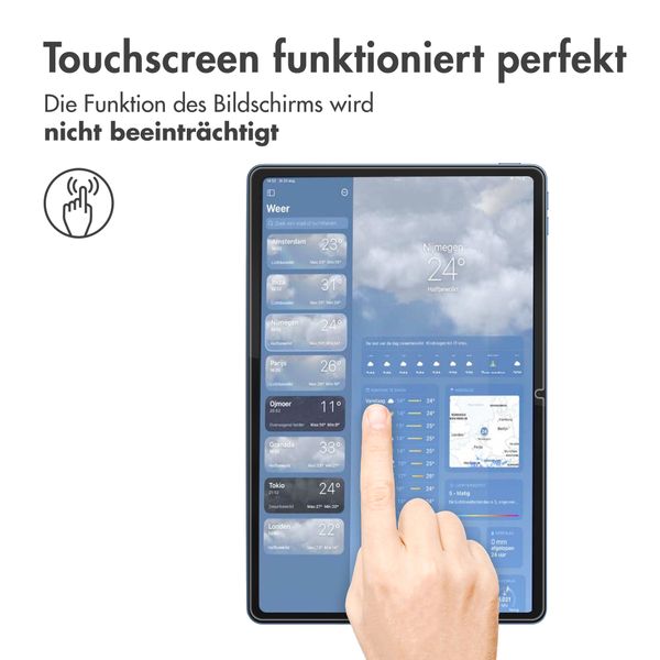 imoshion Displayschutz aus gehärtetem Glas Lenovo Idea Tab