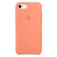 Apple Silikoncase Apple iPhone SE (2022 / 2020) / 8 / 7 - Peach