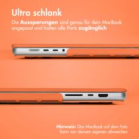 imoshion Hard Cover für das MacBook Pro 14 Zoll (2021 / 2023 M3 chip / 2024 M4 chip) - A2442 / A2779 / A2918 / A3112 / A3185 / A3401 - Apricot Crush Orange