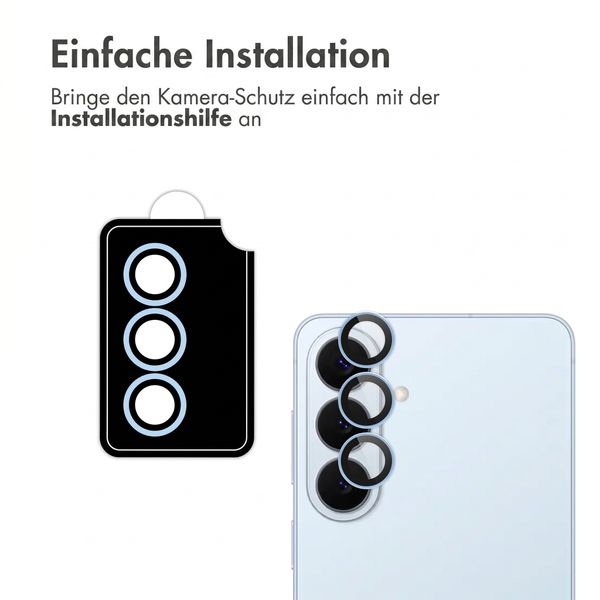 imoshion 2er-Pack Objektivschutz für Kamera für das Samsung Galaxy S26 / S26 Plus - Sky Blue