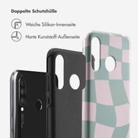 Selencia Vivid Back Cover Huawei P30 Lite - Groovy Sage Green