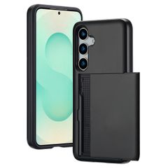 imoshion Backcover mit Kartenfach Samsung Galaxy S25 Plus - Schwarz