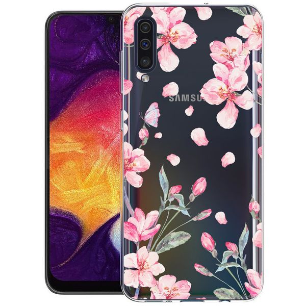 imoshion Design Hülle Samsung Galaxy A50 / A30s - Blume - Rosa