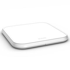 Zens Aluminium Single Wireless Charger - Kabelloses Ladegerät - 10 Watt - Weiß 