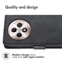 imoshion Luxuriöse Klapphülle Oppo Reno 12F 5G - Schwarz