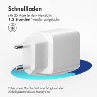 imoshion 20 Watt Ladegerät | USB-C - Weiß