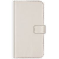 Selencia Echtleder Klapphülle Samsung Galaxy A72 - Greige