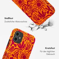 Selencia Vivid Tough Back Cover für das iPhone 11 - Tropical Vibes Apricot