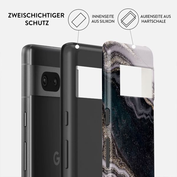 Burga Tough Back Cover für das Google Pixel 7 - Magic Night