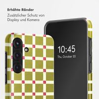 Selencia Vivid Back Cover Samsung Galaxy S25 - Check This Olive