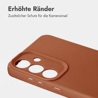 imoshion Texture Backcover Samsung Galaxy S25 - Braun