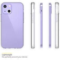 Accezz Clear TPU Backcover Apple iPhone 13 Mini - Transparent