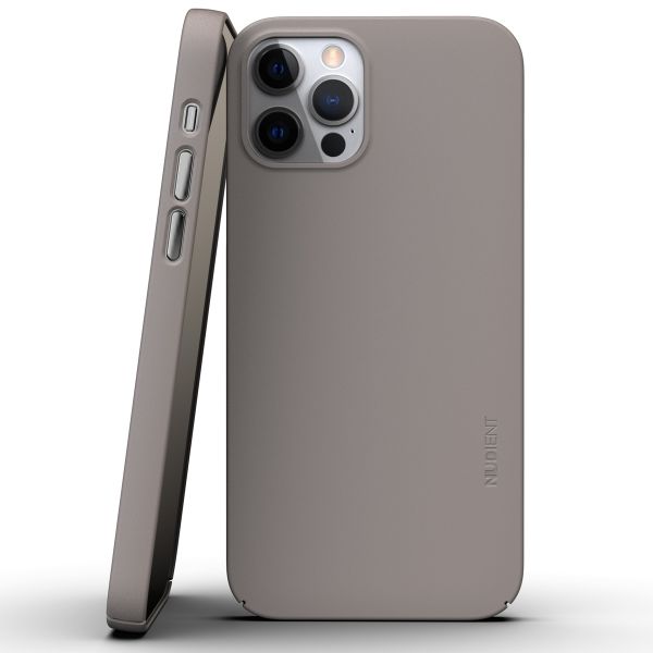 Nudient Thin Case für das iPhone 12 (Pro) - Clay Beige