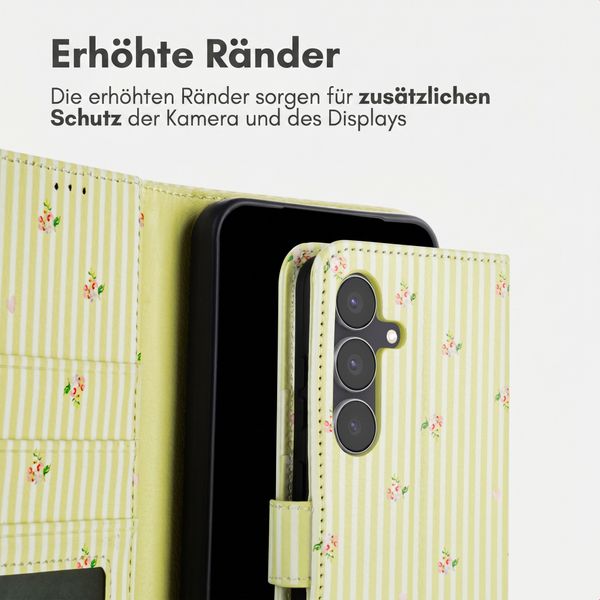imoshion Design Klapphülle Samsung Galaxy S25 FE - Garden Stripes