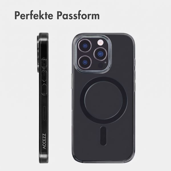 Accezz Lite Backcover mit MagSafe Apple iPhone 16 Pro - Smokey Clear