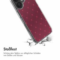 imoshion Design Hülle Apple iPhone 16 - Crush Check Coral Dust