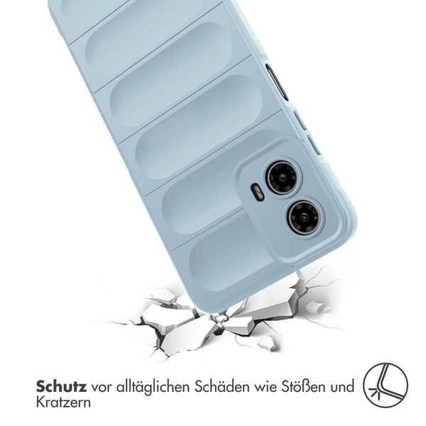 imoshion EasyGrip Backcover Motorola Moto G34 - Hellblau