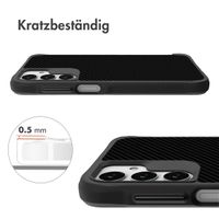 imoshion Rugged Hybrid Carbon Case Samsung Galaxy A25 (5G) - Schwarz