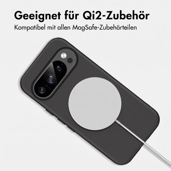 imoshion Color Backcover mit Thin MagSafe Ring Google Pixel 11 / 11 Pro / 10 / 10 Pro - Schwarz