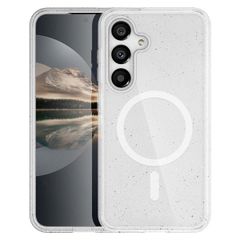 imoshion Sparkle Back Cover mit MagSafe Samsung Galaxy S25 Plus - Transparent