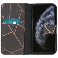 imoshion Design TPU Klapphülle iPhone 12 Mini - Black Graphic