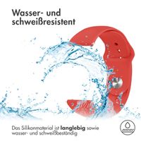 imoshion Silikonband Sport für das Samsung Galaxy Watch 7 40/44 mm - Rot